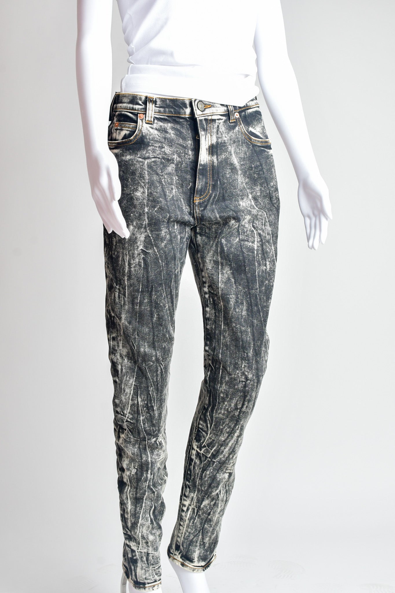 Gucci Acid Wash Denim Jeans