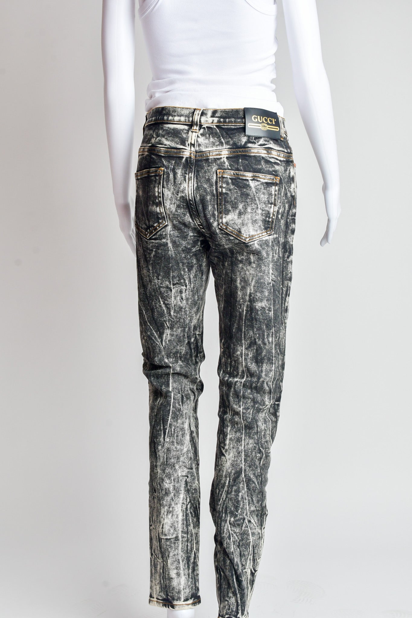 Gucci Acid Wash Denim Jeans