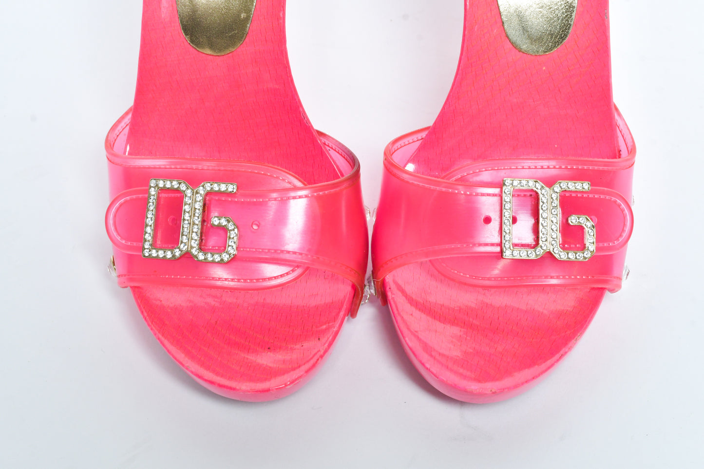 Dolcé and Gabbana - Clog Platform PVC Sandal